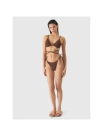 Dámský horní díl plavek model 21430955 Hnědý - 4F