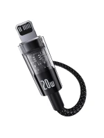 Kábel Baseus Gem USB C-IP 20W 1m (čierny)