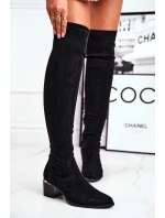 Dámské kozačky černé model 21541329 - Boto Dámské kozačky černé model 21541329 - Boto