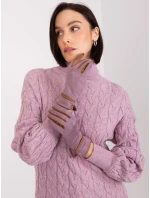 Rukavice AT RK 238601.31P tmavo fialová