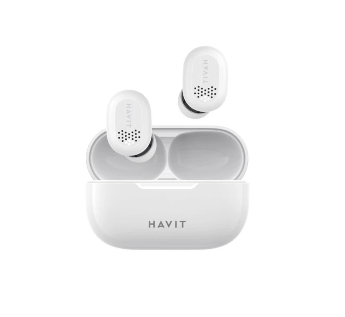 Bezdrôtové slúchadlá TWS Havit TW925 (biele) Bezdrôtové slúchadlá TWS Havit TW925 (biele)