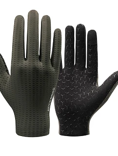 Rockbros priedušné cyklistické rukavice, veľkosť: M - zelené