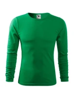 Fit-T LS pánske tričko stredne zelené