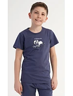 Dětské pyžamo šortky Malá model 22405415 - Vienetta Kids Dětské pyžamo šortky Malá model 22405415 - Vienetta Kids