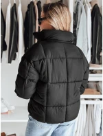 Dámská krátká zimní prošívaná bunda černá Dstreet model 21990568 - FashionStreet