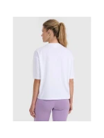 Dámské tričko oversize s potiskem model 21736491 dámské - 4F Dámské tričko oversize s potiskem model 21736491 dámské - 4F