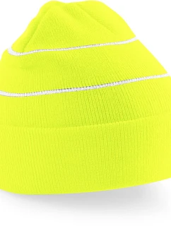 Beechfield B 42 Pletená čiapka „Enhanced-Viz“ 53.0042 fluorescenčná žltá