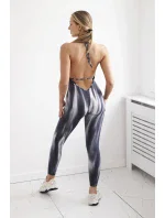 Fitness oblek s push up grafitom Fitness oblek s push up grafitom