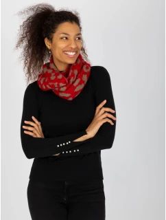 Tunelový šál AT KM ENEC B63 1.44P červená