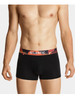 Pánske športové boxerky ATLANTIC 3Pack - sivé/čierne