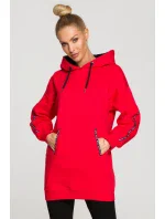 Dámská mikina model 19358956 červená Made Of Emotion - Moe