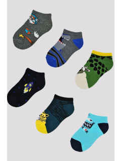 Chlapčenské vzorované ponožky ST004