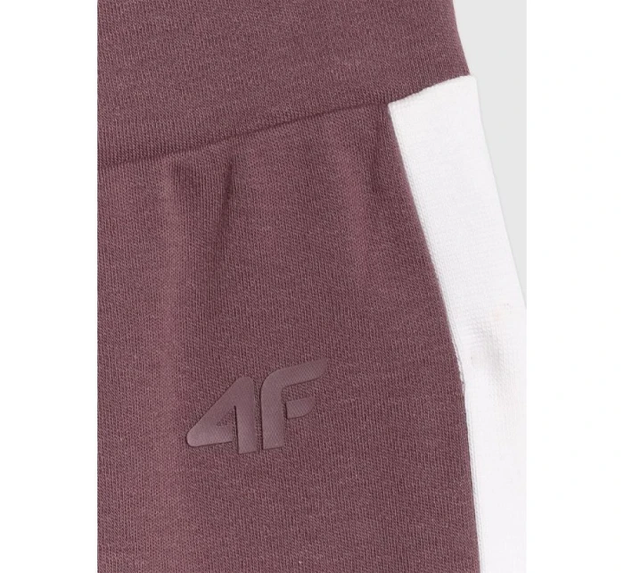 Dievčenské tepláky s rozšírenými nohavicami 4F 4FJRAW25TTROF1599-51S
