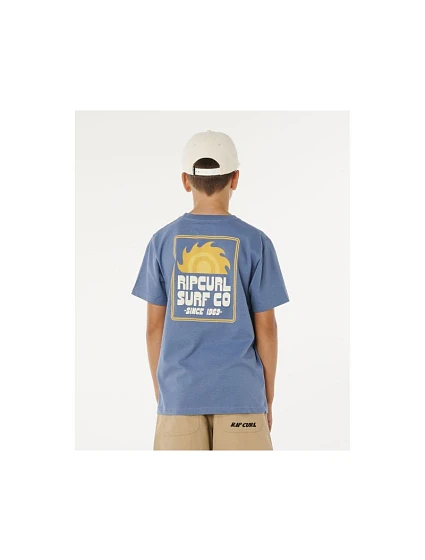 Koszulka chłopięca Pacific niebieska dětské model 22245451 - Rip Curl Koszulka chłopięca Pacific niebieska dětské model 22245451 - Rip Curl