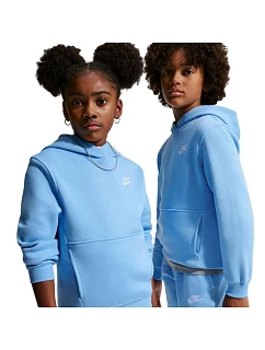 Detská mikina Nike Sportswear Club Fleece, svetlo modrá, FD3000 497