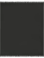 Daiber JN 957 Fleecová deka s třásněmi 02.0957 black Daiber JN 957 Fleecová deka s třásněmi 02.0957 black