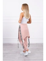 Nohavice/oblek s nápisom selfie tmavo púdrovo ružové Nohavice/oblek s nápisom selfie tmavo púdrovo ružové