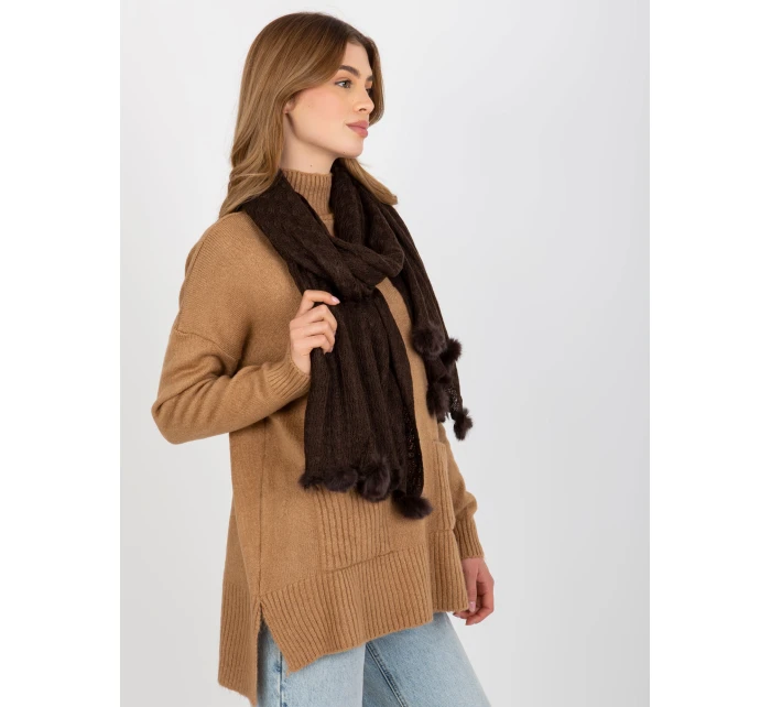Šála AT SZ E model 21795525 tmavě hnědá - FPrice
