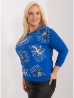 Blúzka RV BZ 9182.14 kobalt Blúzka RV BZ 9182.14 kobalt