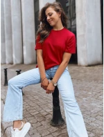 MAYLA dámské tričko červené Dstreet model 21969437 - FashionStreet