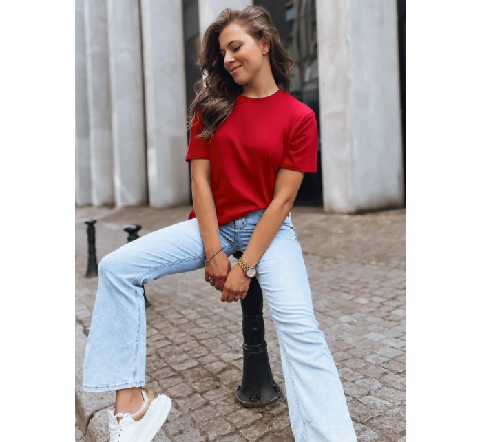 MAYLA dámské tričko červené Dstreet model 21969437 - FashionStreet