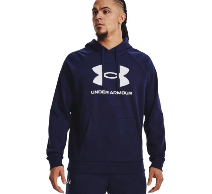 Pánská mikina Rival Fleece Logo HD navy blue model 21810658 410 M - Under Armour Pánská mikina Rival Fleece Logo HD navy blue model 21810658 410 M - Under Armour