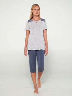 Pyžamo s krátkým rukávem model 19696084 - Vamp