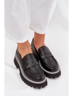 Dámské Mokasíny Na Platformě A Plochém Podpatku Big Star model 21705309 Černé - Big Star Shoes