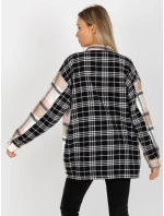 Košeľa DN KS 3841.02 čierna a béžová Košeľa DN KS 3841.02 čierna a béžová