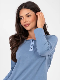 DU PI FP 007.69 sivomodré pyžamo