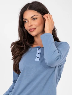 DU PI FP 007.69 sivomodré pyžamo