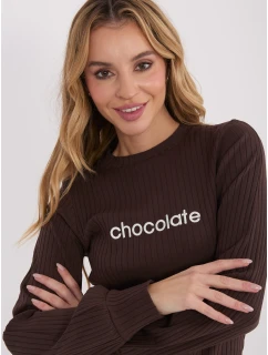 Blúzka RV BZ A1051.96 tmavohnedá