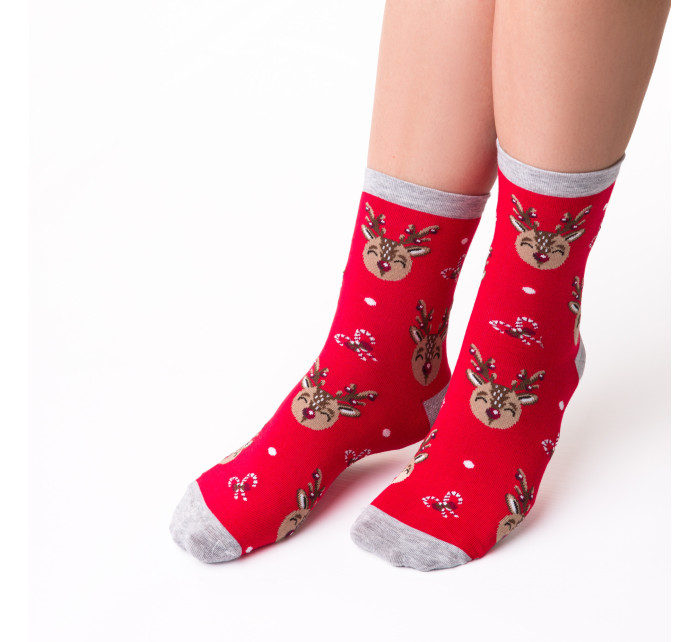 Ponožky model 17697887 Red - Steven