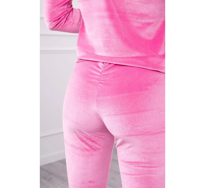 Velurová souprava model 20704015 růžová - Kesi