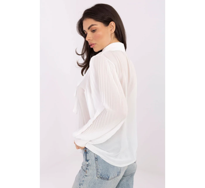 Košeľa s dlhým rukávom model 221588 Taliansko Moda Košeľa s dlhým rukávom model 221588 Taliansko Moda