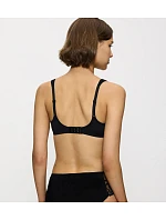 Dámska moderná čipkovaná+bavlnená podprsenka W02 - BLACK - black 0004 - TRIUMPH