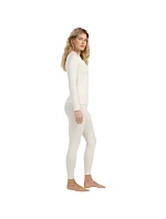 Dámske termo nohavice 4F F204 broken white 4FWAW25USEAF204 11S women's Dámske termo nohavice 4F F204 broken white 4FWAW25USEAF204 11S women's