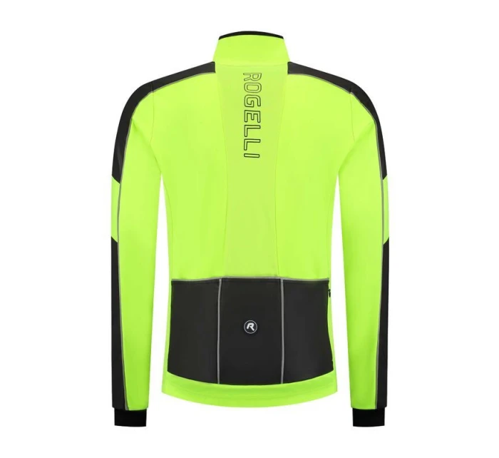 Zimná bunda Rogelli ESSENTIAL HIVIS fluor XL Zimná bunda Rogelli ESSENTIAL HIVIS fluor XL