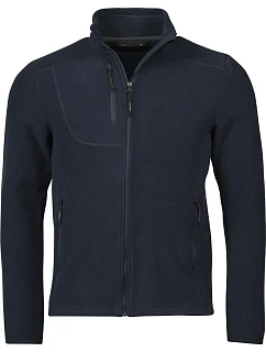 Tee Jays TJ 9130 Pánska fleecová bunda „Trail“ 18.9130 tmavomodrá