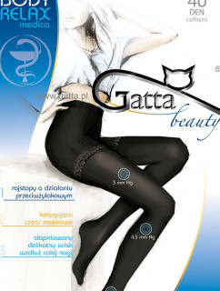 Pančuchové nohavice Body Relaxmedica 40 čierna - Gatta