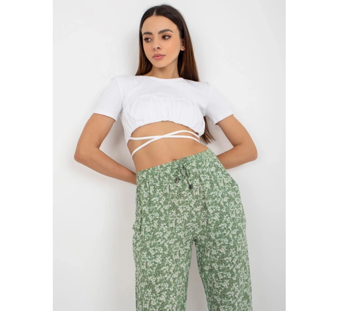 Spodnie model 18622319 pistacjowy - FPrice