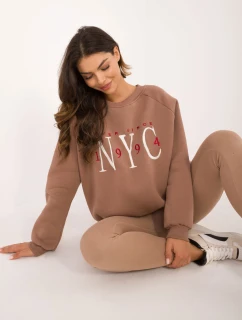 Mikina EM BL 857.88 hnedá