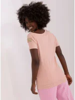 Bluzka TW BZ model 18730005 jasny różowy - FPrice Bluzka TW BZ model 18730005 jasny różowy - FPrice