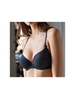 Dámska push-up podprsenka 20613 čierna - Selmark