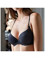 Dámska push-up podprsenka 20613 čierna - Selmark