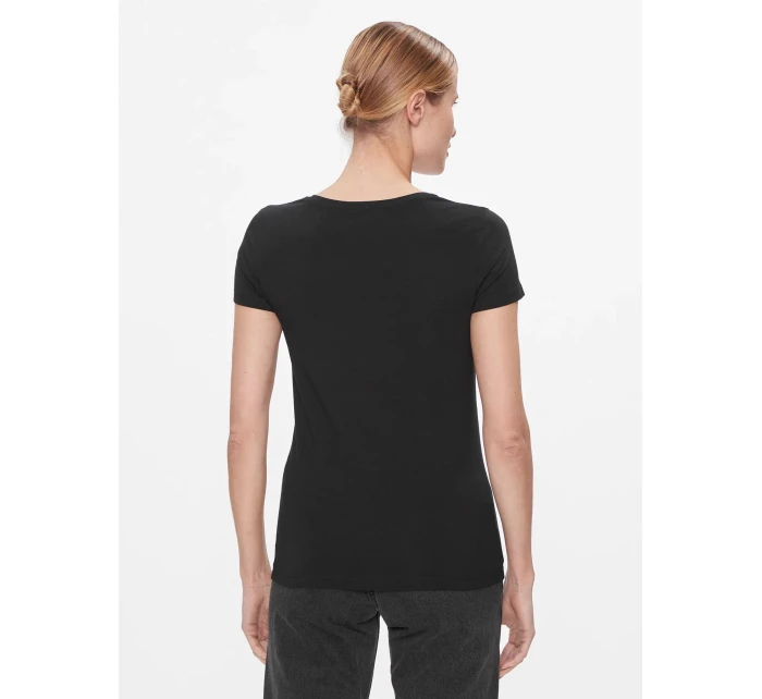Dámske tričko 163377 4R223 00020 black - Emporio Armani