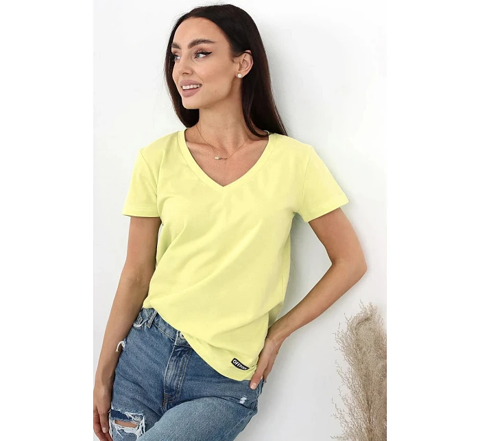 Dámske tričko s krátkym rukávom Serek brown - Off Pink