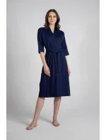 Dámský župan dlouhý model 2614006 - De Lafense Dámský župan dlouhý model 2614006 - De Lafense