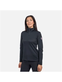 Rossignol W Resort 1/2 Zip tričko černá