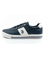 U.S. Polo model 22115781 boty tenisky pánské módní tmavě modré pohodlné